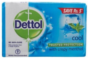 India Desire : Buy Dettol Cool Soap 125 gm (Pack of 3) + Dettol Skincare 75 gm Free At Rs 118 From Snapdeal